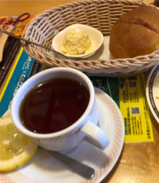 ハピネスダイアリー | 束の間の休息 紅茶で一息 コメダ珈琲酒田