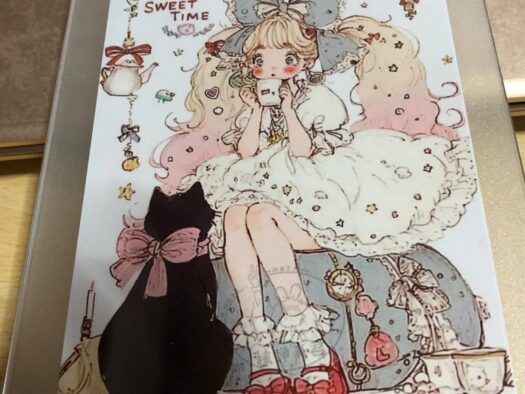 ハピネスダイアリー | 可愛い女の子と猫のイラストに癒される