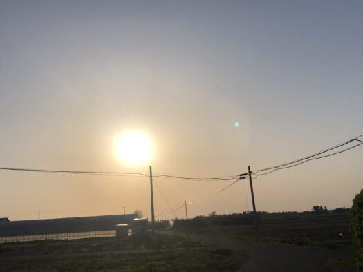 ハピネスダイアリー | 沈む夕日を眺めながら 快適ウォーキング