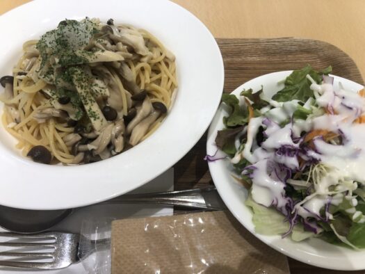 ハピネスダイアリー | 香ばしいキノコ香る 和風パスタ