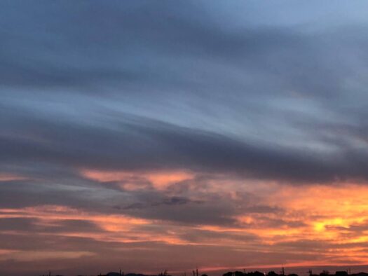 ハピネスダイアリー | 夕焼け空を見上げて ホッとする時間