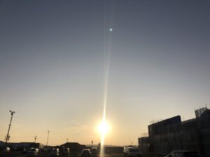 ハピネスダイアリー | 夕日を眺める 贅沢な時間
