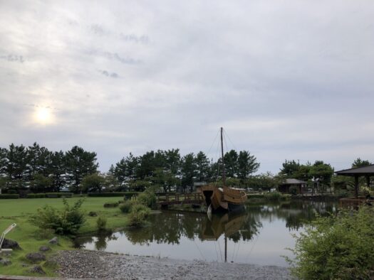 ハピネスダイアリー | 秋の風を感じて 「ウォーキング」日和山公園