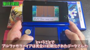 キリメタドーのゲーム日記 | 3DSソフトのルビサファリメイクのデータガチャ