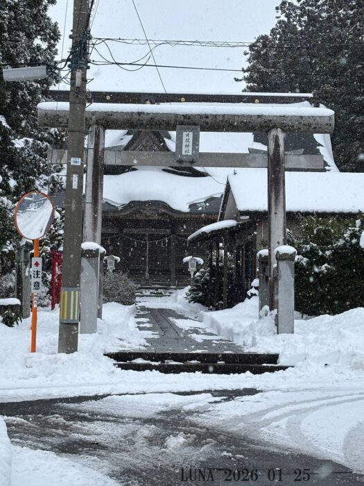 ルナ ダイアリー | 落ち着き雪景色
