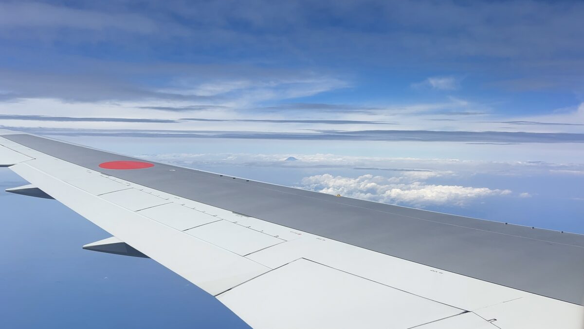 おさるの自由帳 | 空から見る美しい富士山